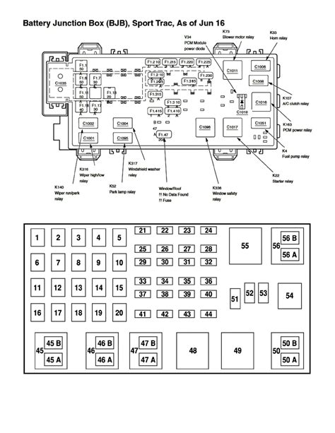 battery junction box ford explorer 2001|2001 explorer fuse box.